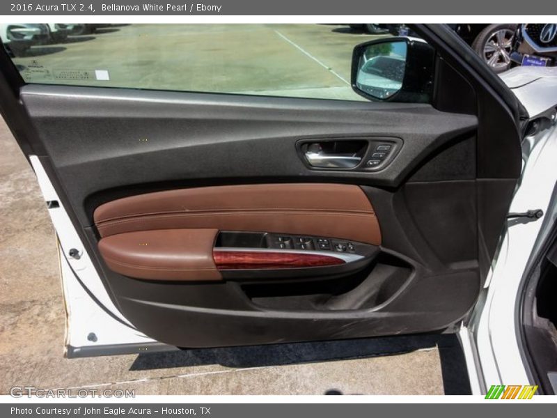 Bellanova White Pearl / Ebony 2016 Acura TLX 2.4