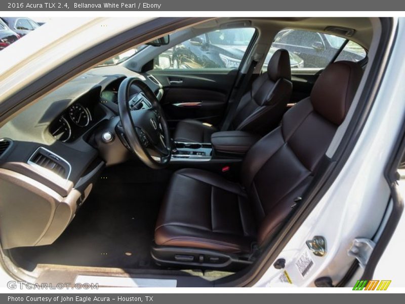 Bellanova White Pearl / Ebony 2016 Acura TLX 2.4