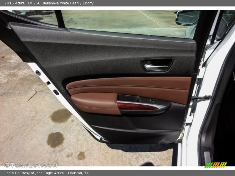 Bellanova White Pearl / Ebony 2016 Acura TLX 2.4