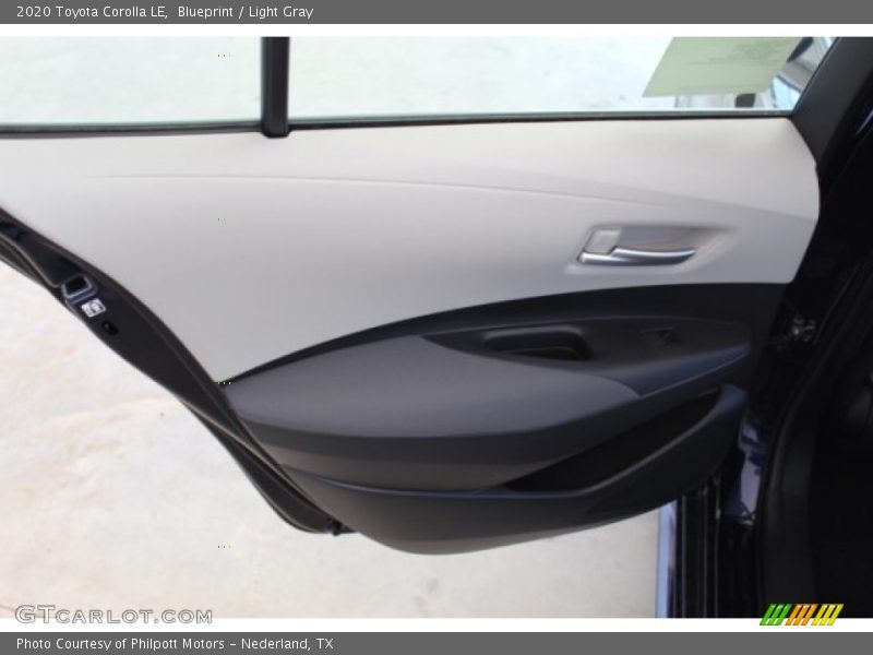 Blueprint / Light Gray 2020 Toyota Corolla LE