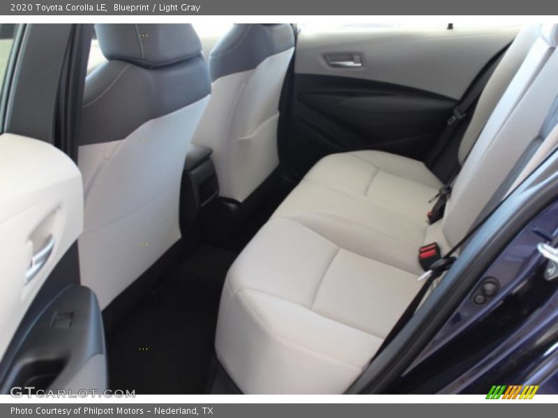 Blueprint / Light Gray 2020 Toyota Corolla LE
