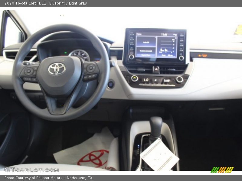 Blueprint / Light Gray 2020 Toyota Corolla LE