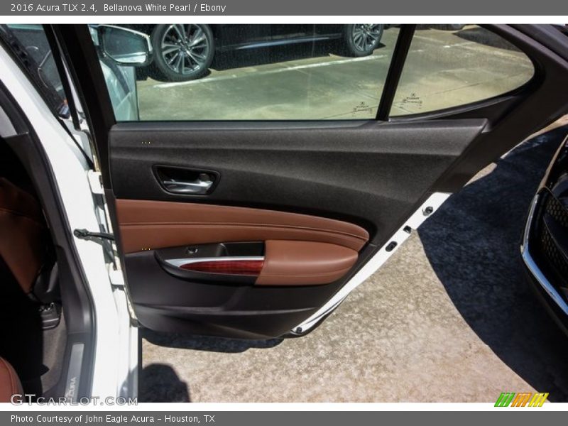 Bellanova White Pearl / Ebony 2016 Acura TLX 2.4