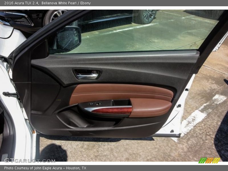 Bellanova White Pearl / Ebony 2016 Acura TLX 2.4