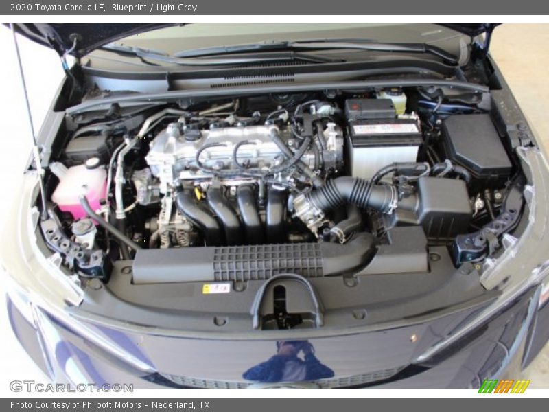 Blueprint / Light Gray 2020 Toyota Corolla LE