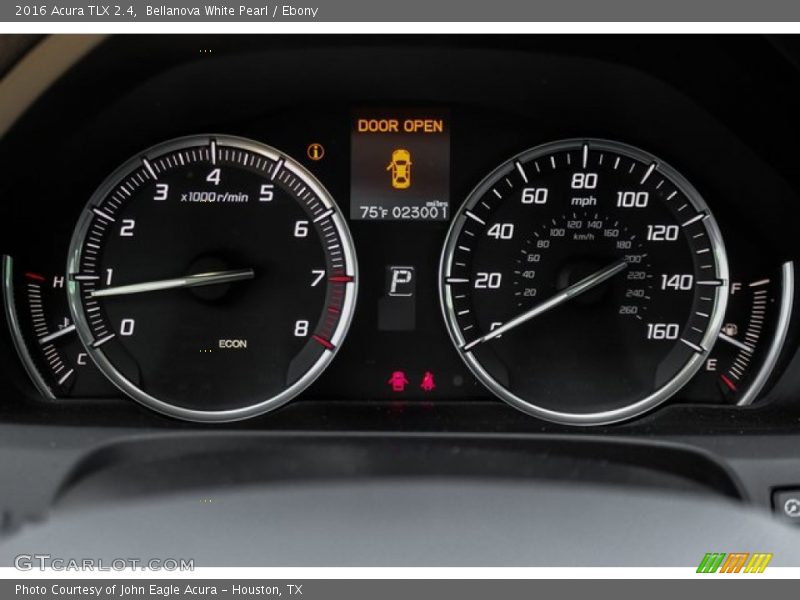 Bellanova White Pearl / Ebony 2016 Acura TLX 2.4
