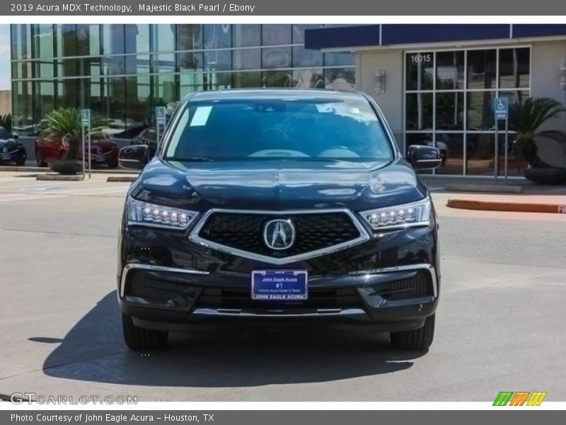 Majestic Black Pearl / Ebony 2019 Acura MDX Technology