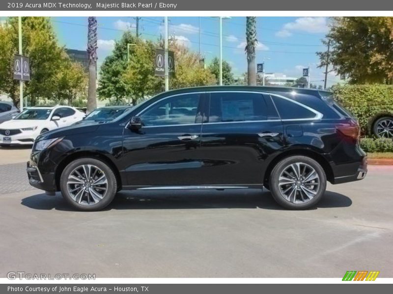 Majestic Black Pearl / Ebony 2019 Acura MDX Technology