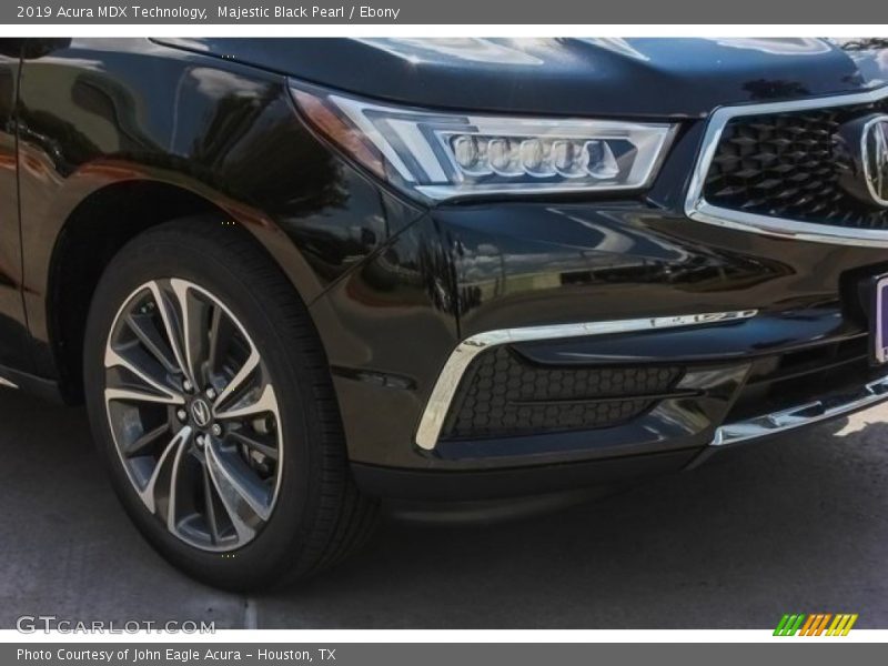 Majestic Black Pearl / Ebony 2019 Acura MDX Technology