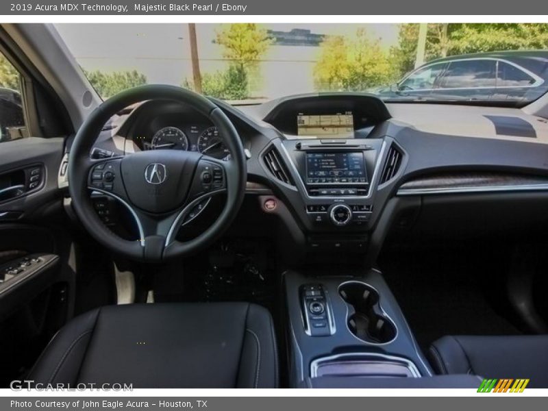 Majestic Black Pearl / Ebony 2019 Acura MDX Technology