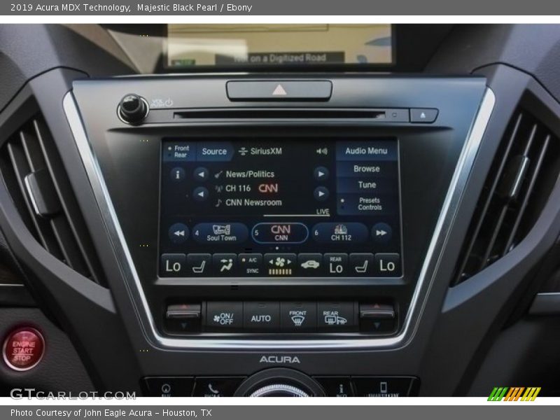Majestic Black Pearl / Ebony 2019 Acura MDX Technology