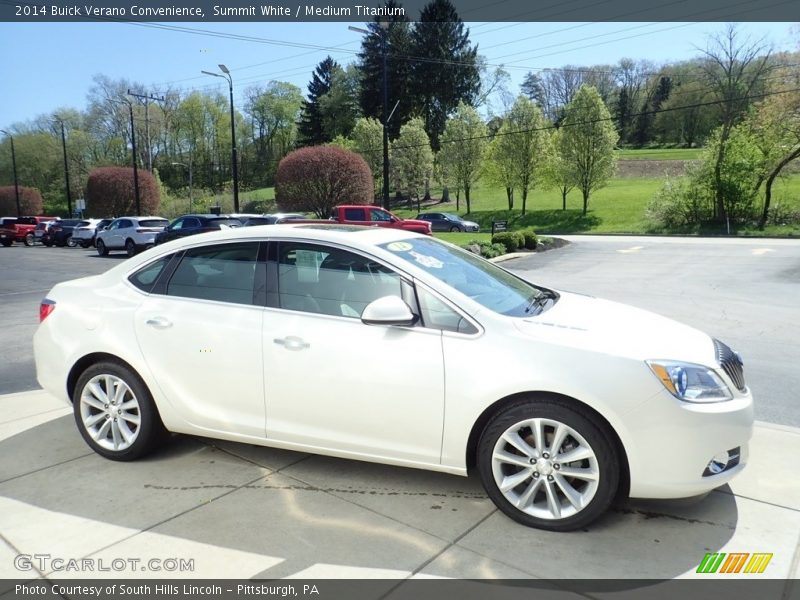 Summit White / Medium Titanium 2014 Buick Verano Convenience