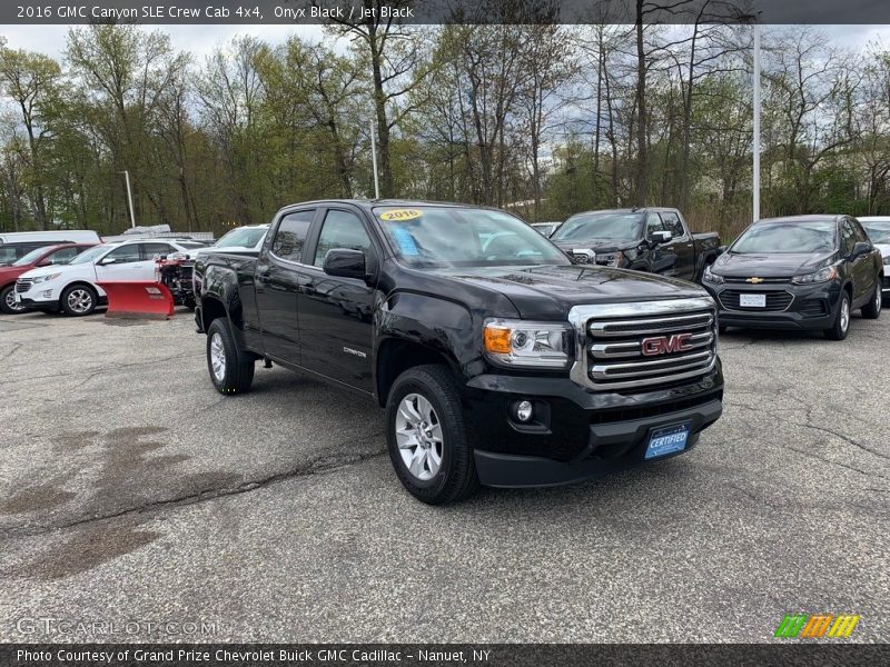 Onyx Black / Jet Black 2016 GMC Canyon SLE Crew Cab 4x4