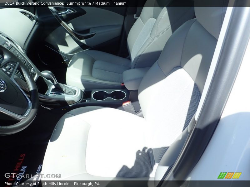 Summit White / Medium Titanium 2014 Buick Verano Convenience