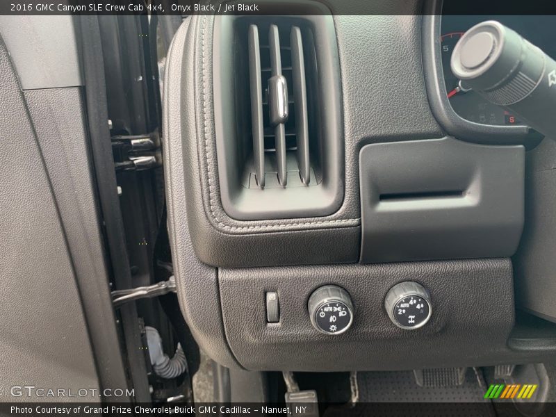 Onyx Black / Jet Black 2016 GMC Canyon SLE Crew Cab 4x4