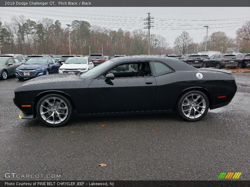 Pitch Black / Black 2019 Dodge Challenger GT