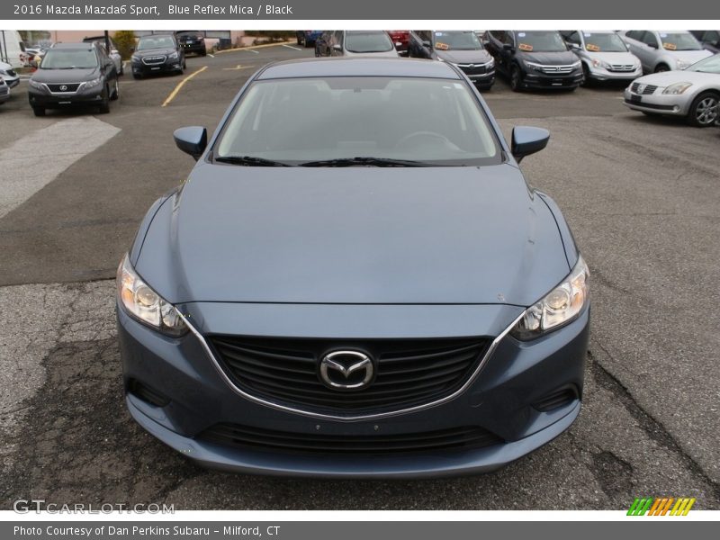 Blue Reflex Mica / Black 2016 Mazda Mazda6 Sport