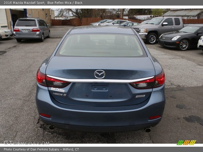 Blue Reflex Mica / Black 2016 Mazda Mazda6 Sport