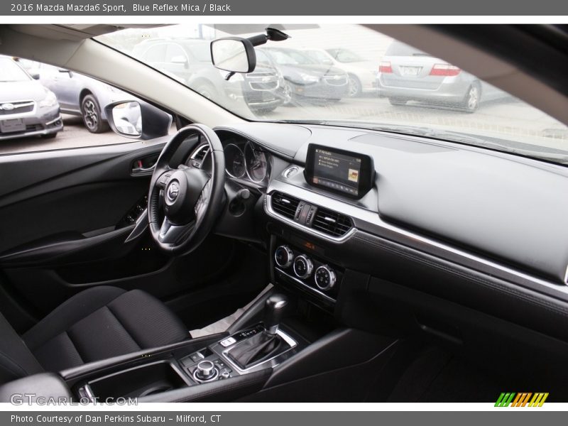 Blue Reflex Mica / Black 2016 Mazda Mazda6 Sport