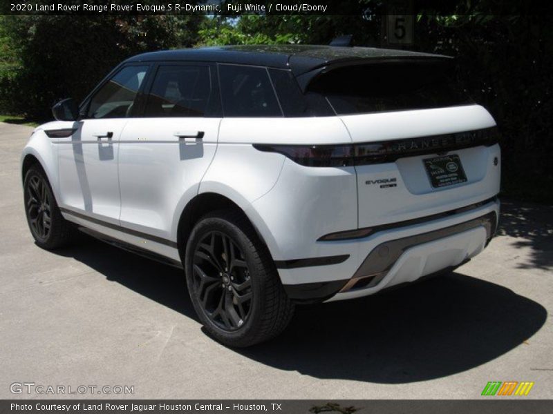 Fuji White / Cloud/Ebony 2020 Land Rover Range Rover Evoque S R-Dynamic