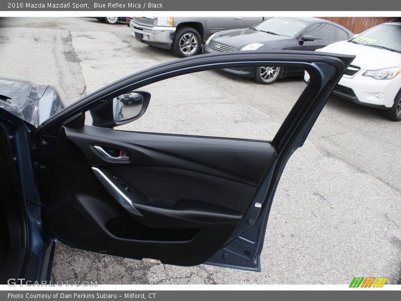Blue Reflex Mica / Black 2016 Mazda Mazda6 Sport