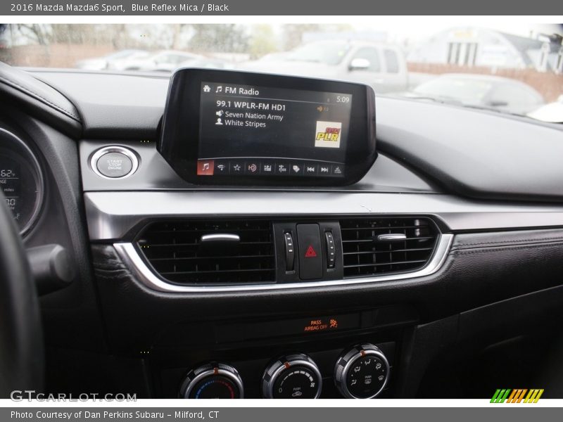 Blue Reflex Mica / Black 2016 Mazda Mazda6 Sport