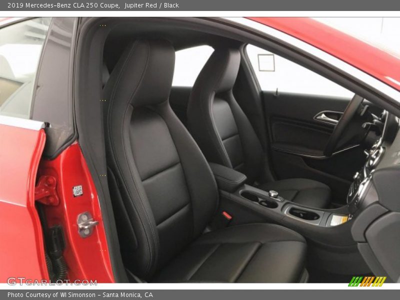Jupiter Red / Black 2019 Mercedes-Benz CLA 250 Coupe