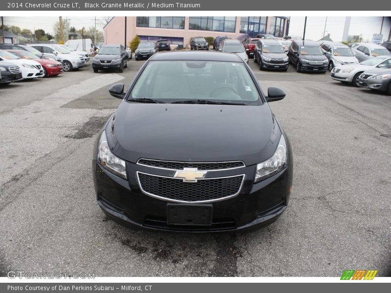 Black Granite Metallic / Medium Titanium 2014 Chevrolet Cruze LT