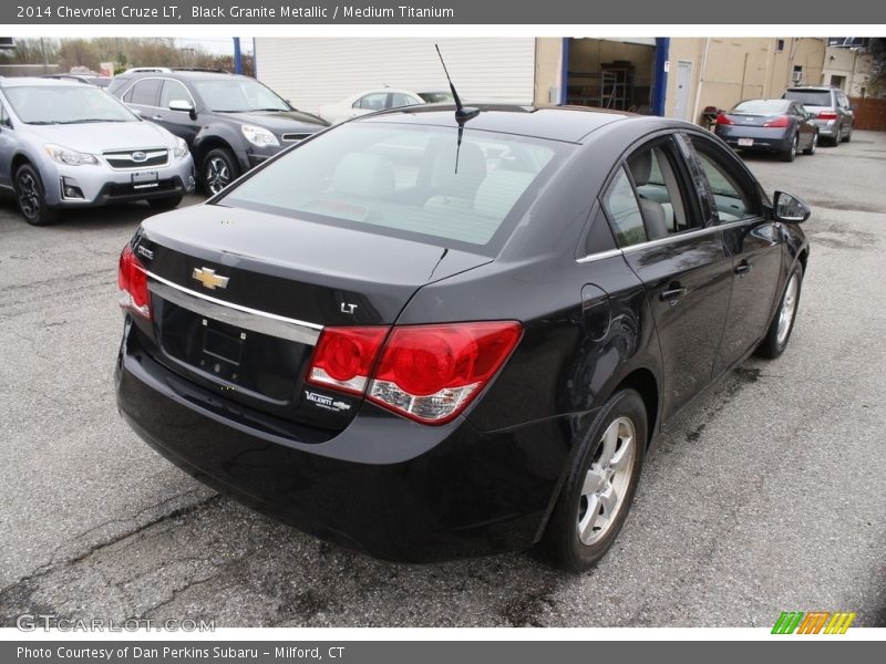 Black Granite Metallic / Medium Titanium 2014 Chevrolet Cruze LT