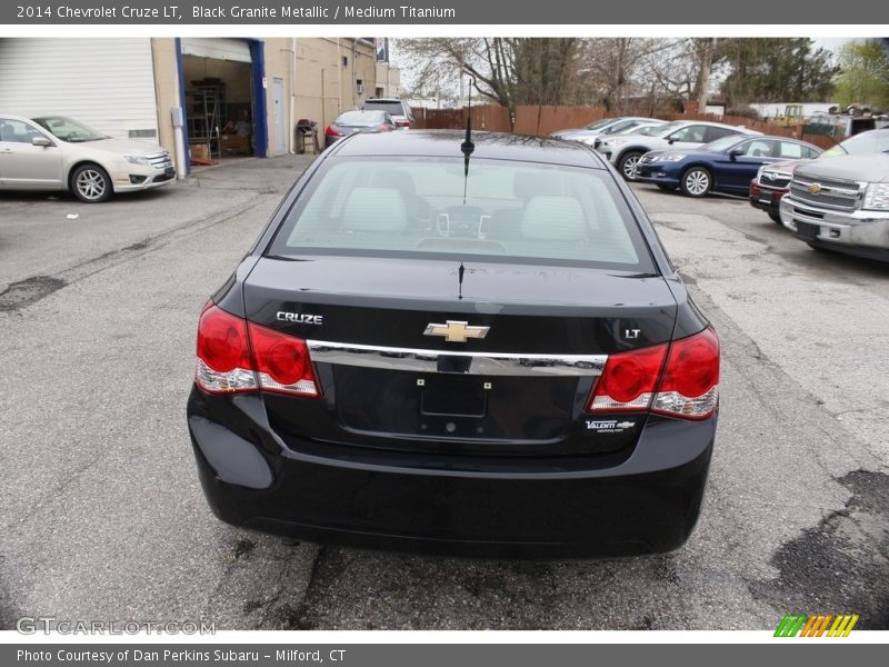 Black Granite Metallic / Medium Titanium 2014 Chevrolet Cruze LT