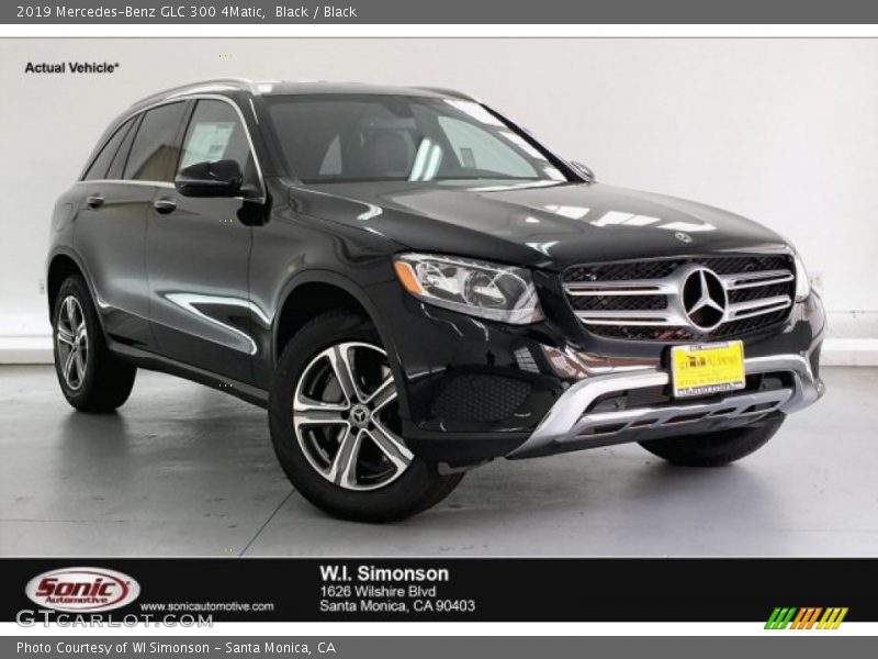 Black / Black 2019 Mercedes-Benz GLC 300 4Matic