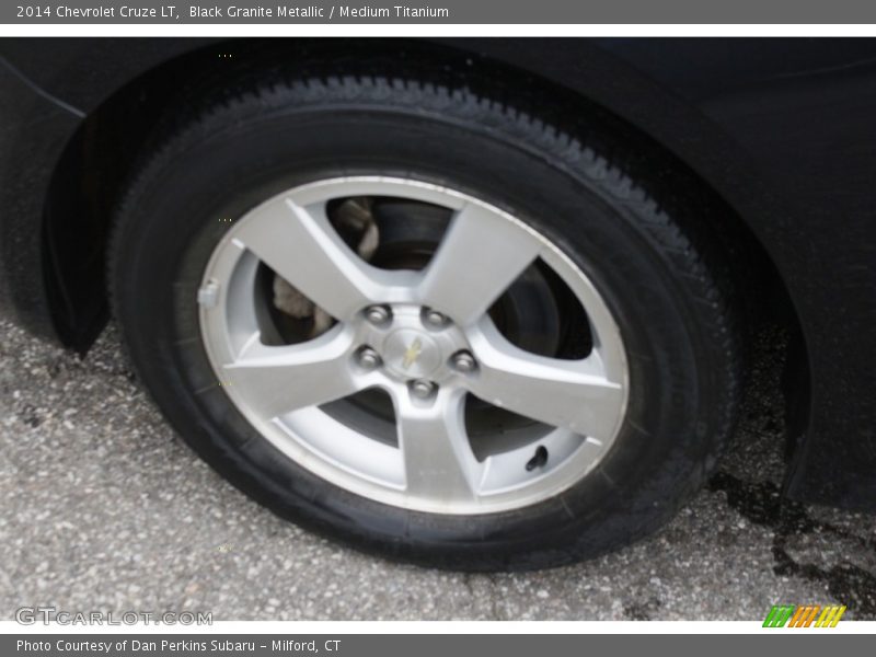 Black Granite Metallic / Medium Titanium 2014 Chevrolet Cruze LT