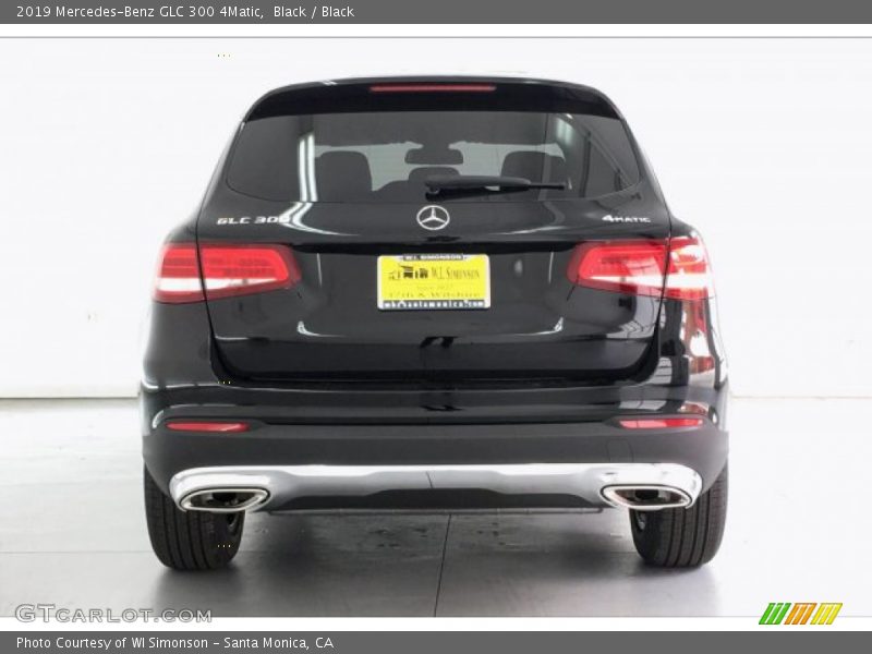 Black / Black 2019 Mercedes-Benz GLC 300 4Matic