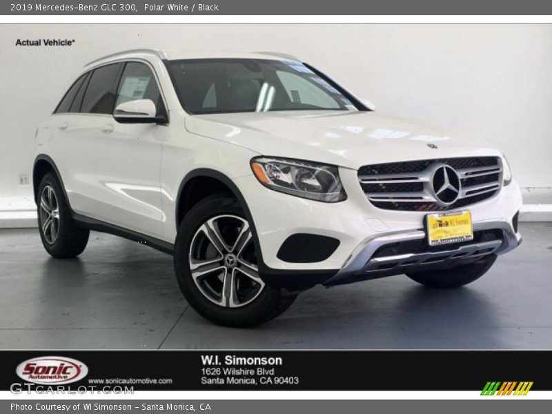 Polar White / Black 2019 Mercedes-Benz GLC 300