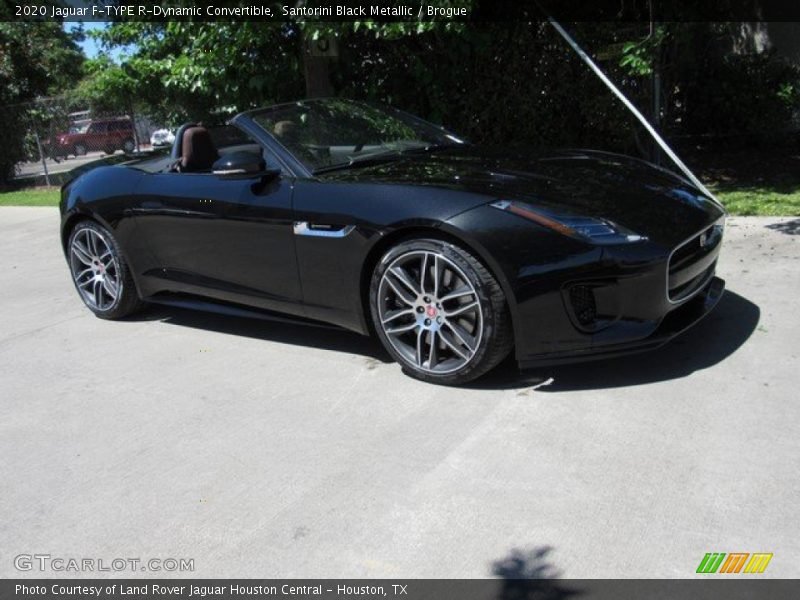 Santorini Black Metallic / Brogue 2020 Jaguar F-TYPE R-Dynamic Convertible