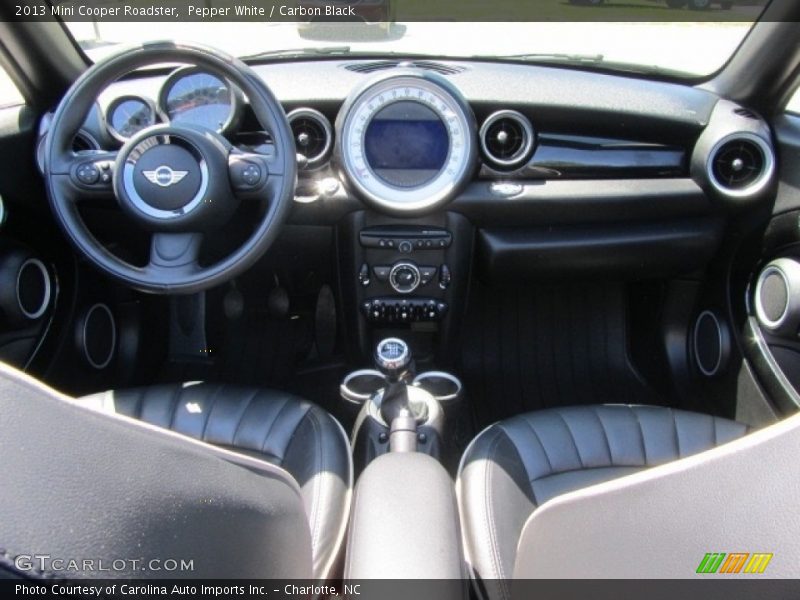 Pepper White / Carbon Black 2013 Mini Cooper Roadster