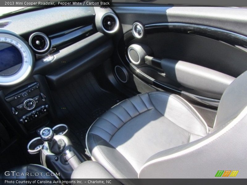 Pepper White / Carbon Black 2013 Mini Cooper Roadster