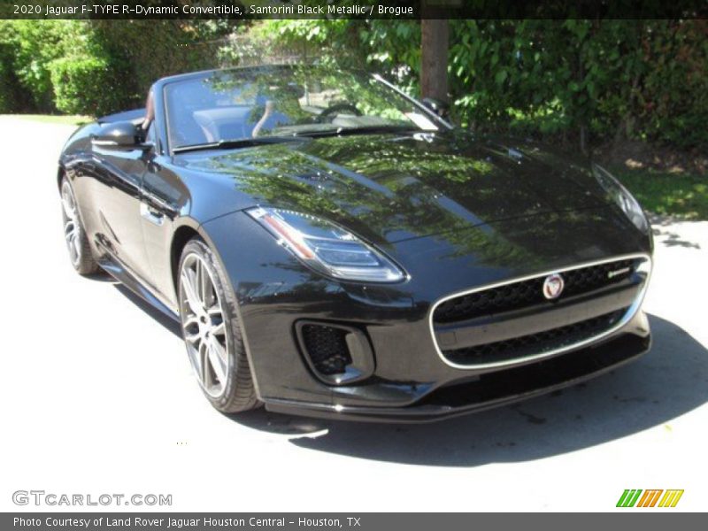 Santorini Black Metallic / Brogue 2020 Jaguar F-TYPE R-Dynamic Convertible