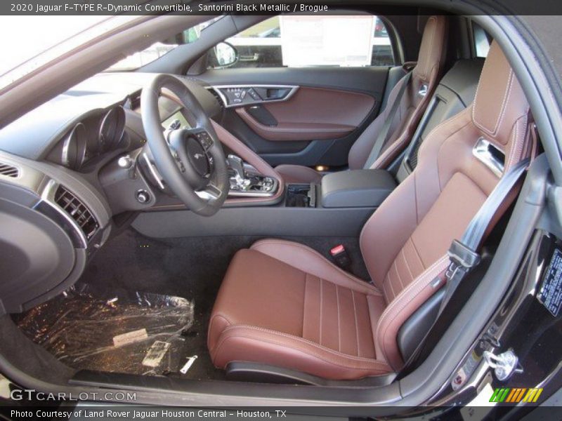  2020 F-TYPE R-Dynamic Convertible Brogue Interior