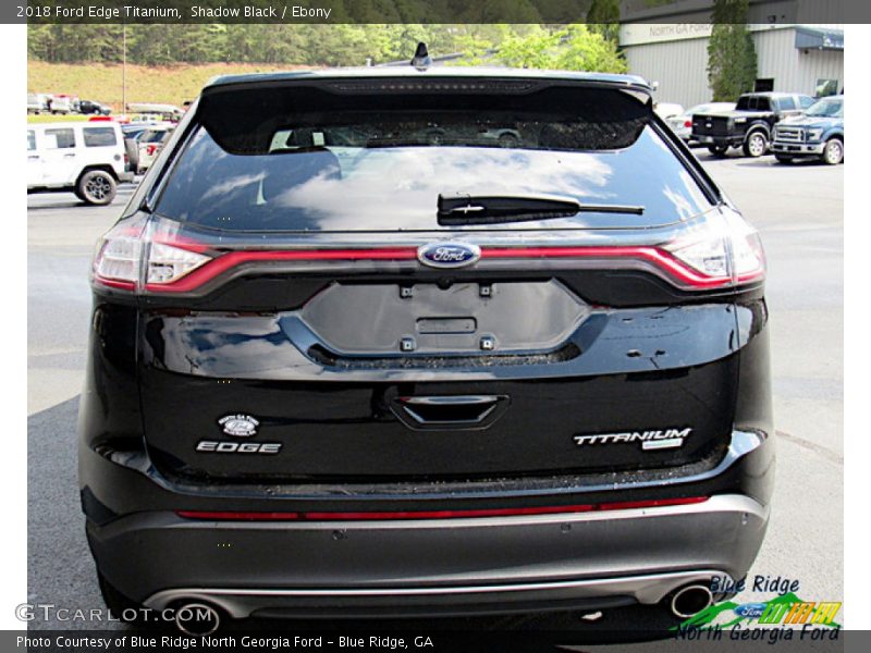 Shadow Black / Ebony 2018 Ford Edge Titanium
