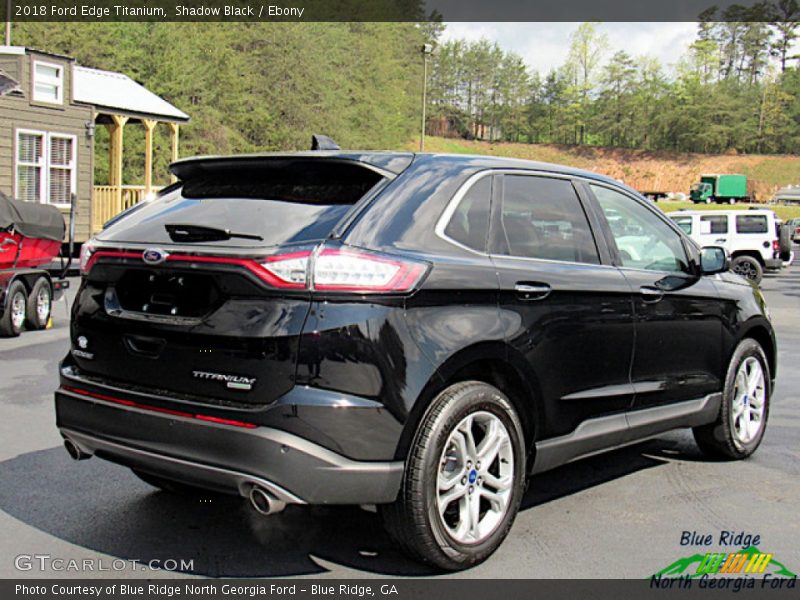 Shadow Black / Ebony 2018 Ford Edge Titanium