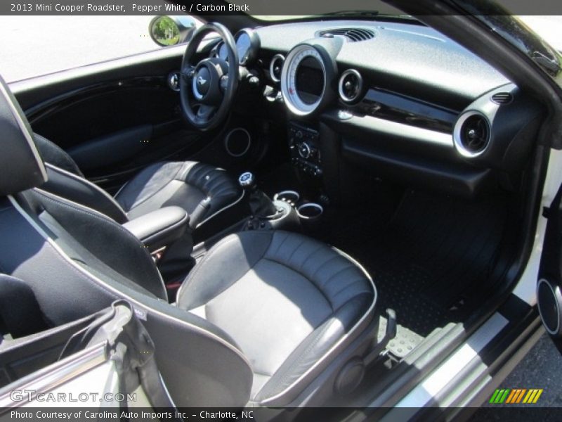 Pepper White / Carbon Black 2013 Mini Cooper Roadster