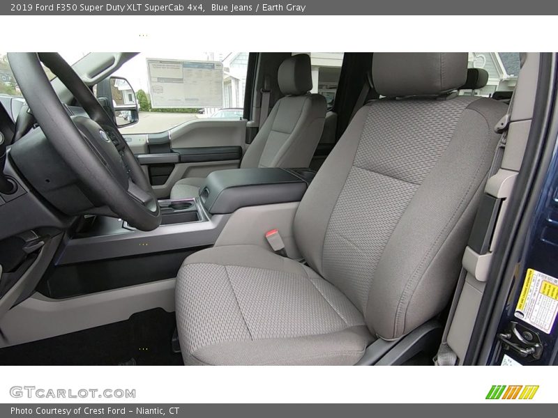 Blue Jeans / Earth Gray 2019 Ford F350 Super Duty XLT SuperCab 4x4