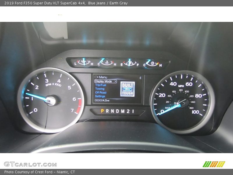Blue Jeans / Earth Gray 2019 Ford F350 Super Duty XLT SuperCab 4x4