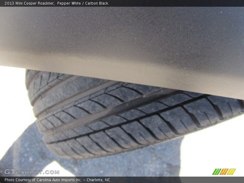 Pepper White / Carbon Black 2013 Mini Cooper Roadster