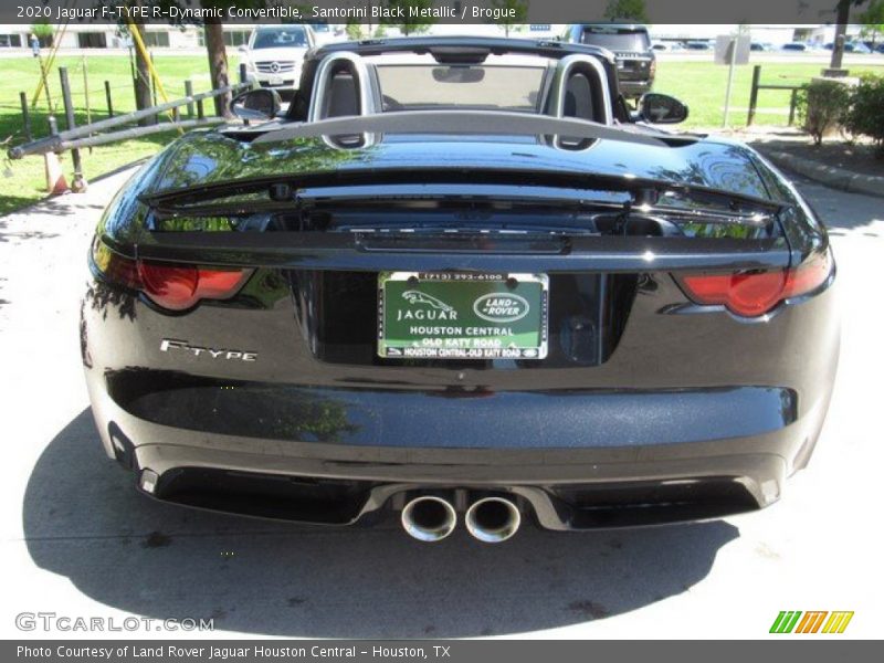 Santorini Black Metallic / Brogue 2020 Jaguar F-TYPE R-Dynamic Convertible