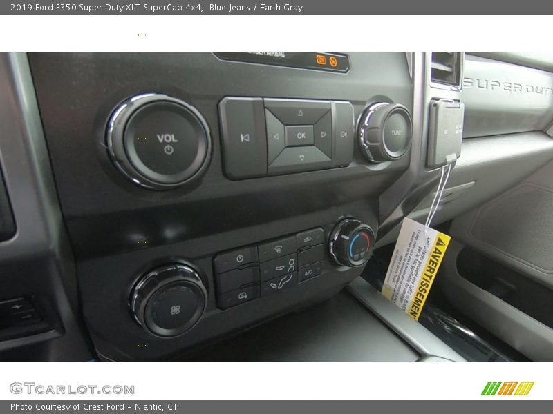 Blue Jeans / Earth Gray 2019 Ford F350 Super Duty XLT SuperCab 4x4