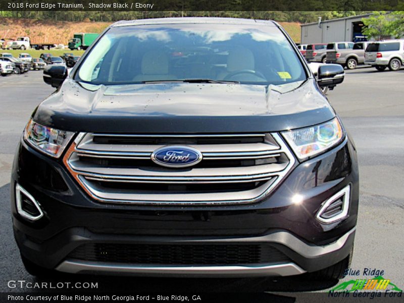 Shadow Black / Ebony 2018 Ford Edge Titanium