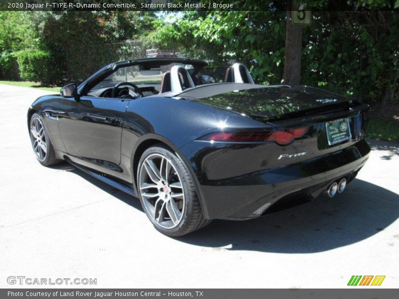 Santorini Black Metallic / Brogue 2020 Jaguar F-TYPE R-Dynamic Convertible