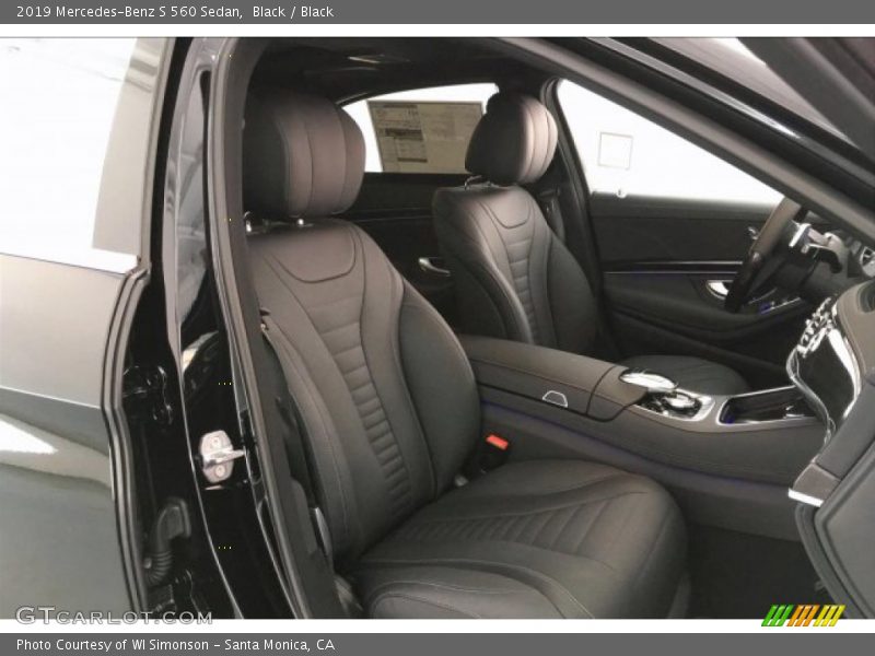 Black / Black 2019 Mercedes-Benz S 560 Sedan